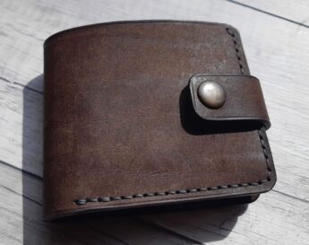 Портмоне из натуральной кожи с монетницей Tundra 11,5x9,5 см