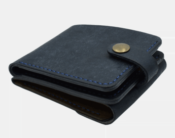 Кошелек с монетницей из натуральной кожи Navy 12х9,5 см